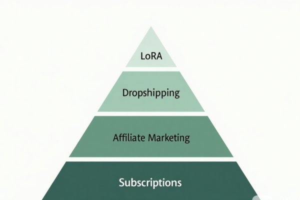 Passive income models for e-commerce: Dropshipping, affiliate marketing, and subscriptions.